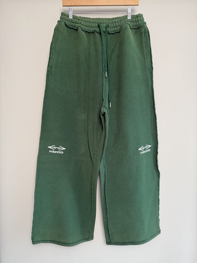 New HMDD Grey Reversed Green Sweatpants size L