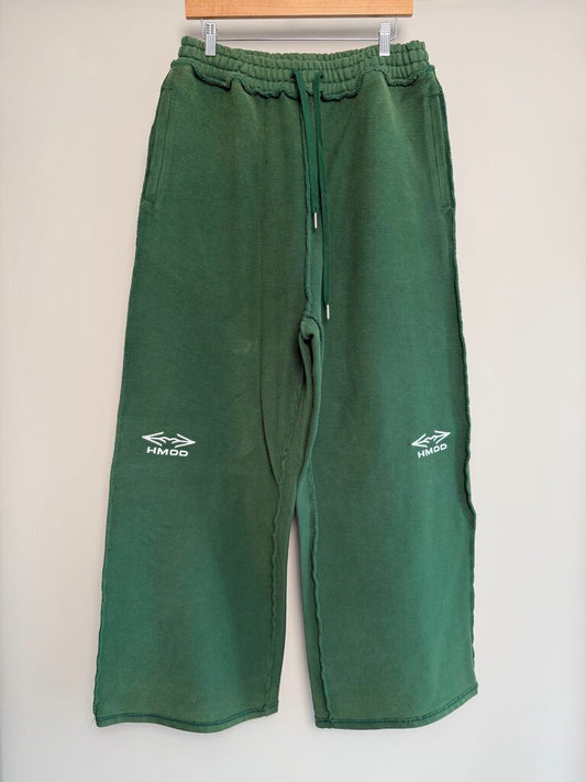 New HMDD Grey Reversed Green Sweatpants size L