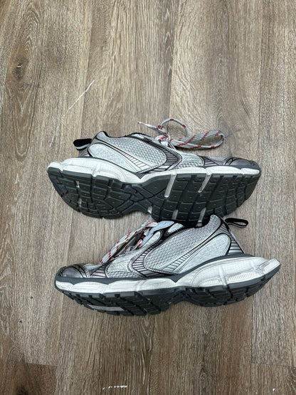 Preowned Balenciaga 3XL Grey Red Sz40