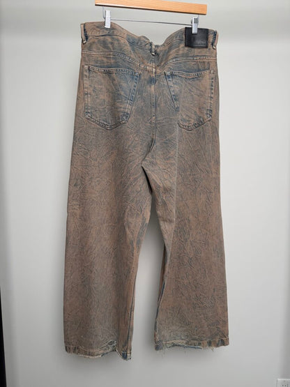 Preowned ACNE Baggy Rust Denim size 34
