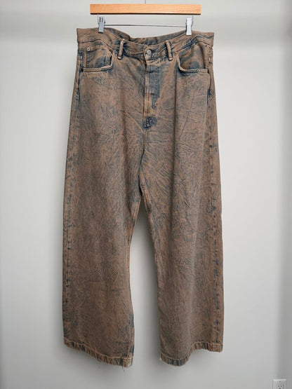 Preowned ACNE Baggy Rust Denim size 34
