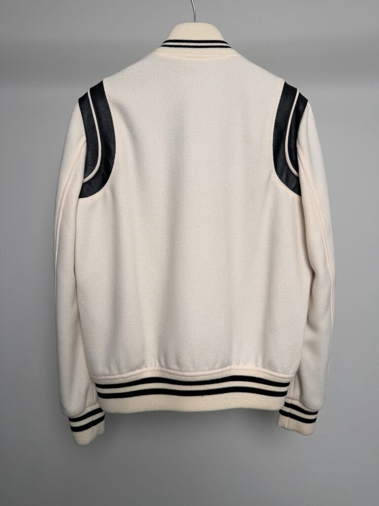 Preowned YSL Cream Teddy Jacket size 44(S/M)