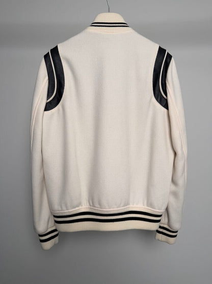 Preowned YSL Cream Teddy Jacket size 44(S/M)