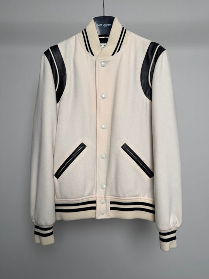 Preowned YSL Cream Teddy Jacket size 44(S/M)
