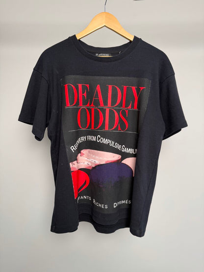 Preowned ERD Deadly Odds Black Tee size S