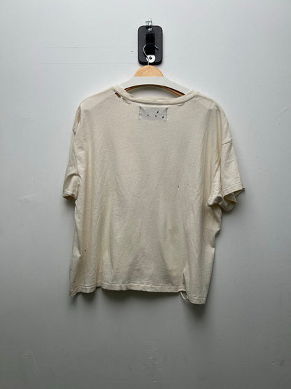 New Paly White Round For Glory Tee Sz.Medium
