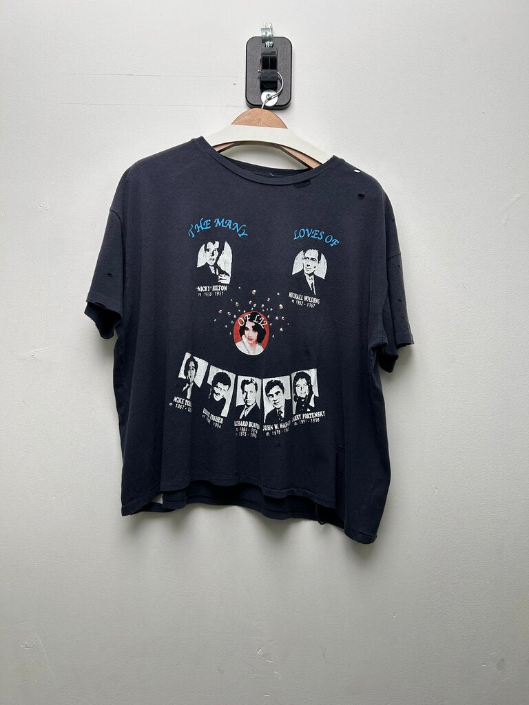 New Paly Washed Many Loves Of Liz Tee Sz.Small