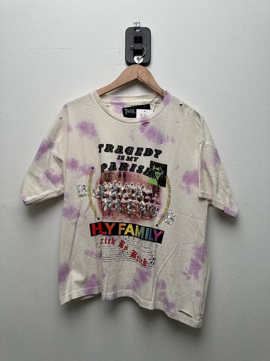 New Paly Tie Dye Holy Family Tee Sz.XL