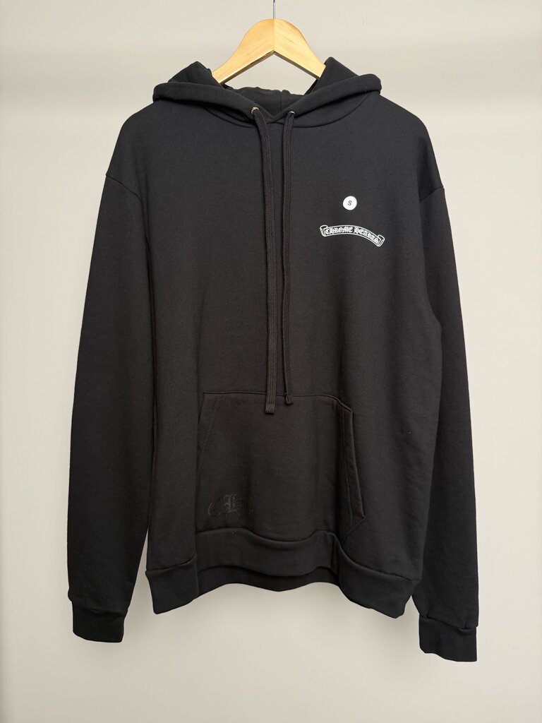 New Chrome Heart Black St. Barts Cross Hoodie size S