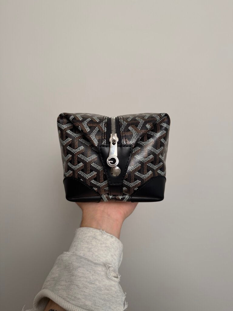 Prewoned Goyard Boeing Toiletry Black