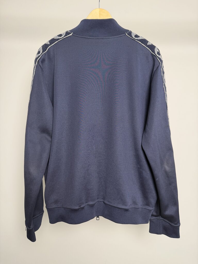 Preowned Louis Vuitton Navy "L-V" Logo Track Jacket size XL