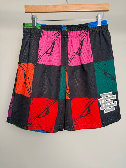 New EE Matty Color Block Shorts size L