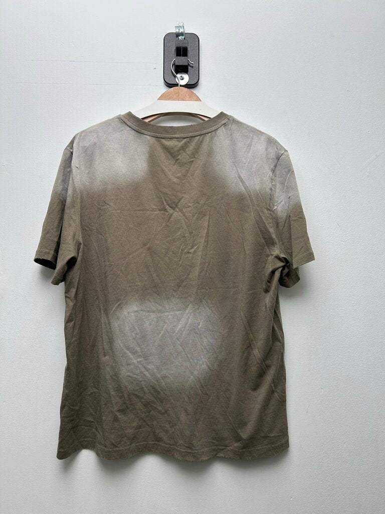 Preowned Gv Gallery Olive Kurt Cobain Tee Sz.Large