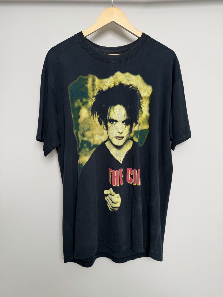 90s The Cure Wild Wood Swings Black Tee size XL