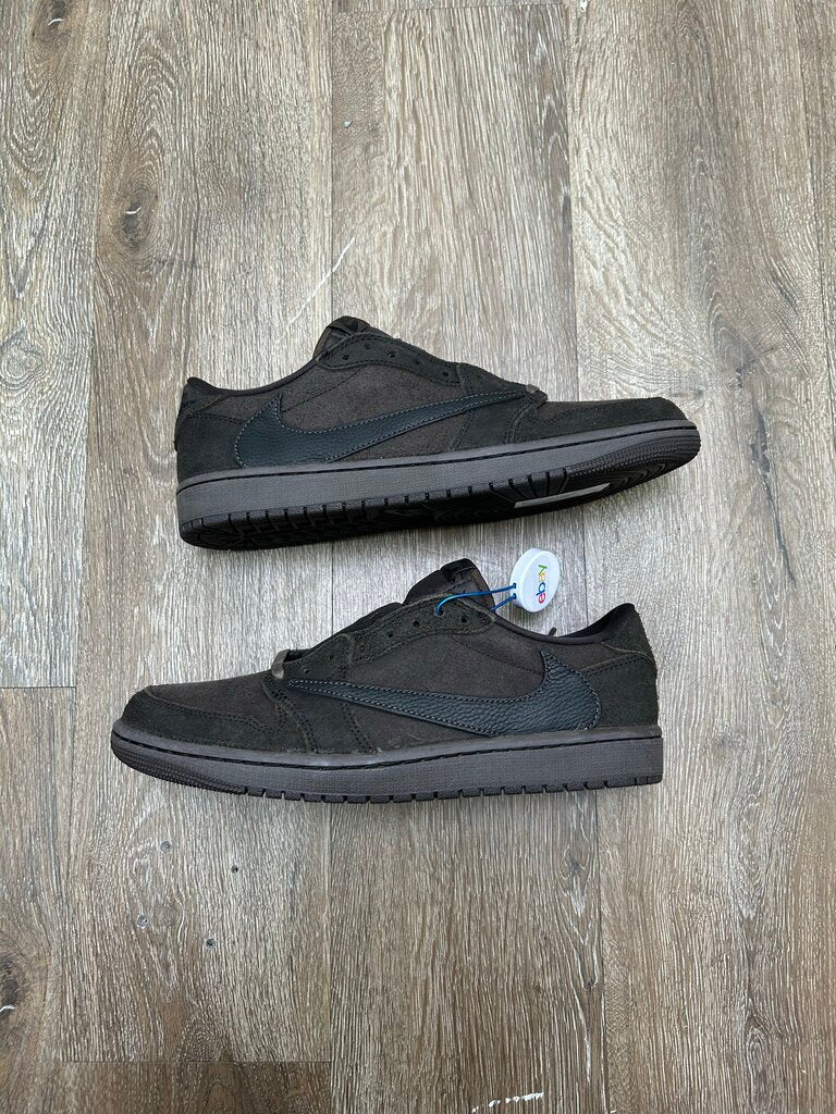 New Jordan 1 Travis Scott Brown Velvet Size 9