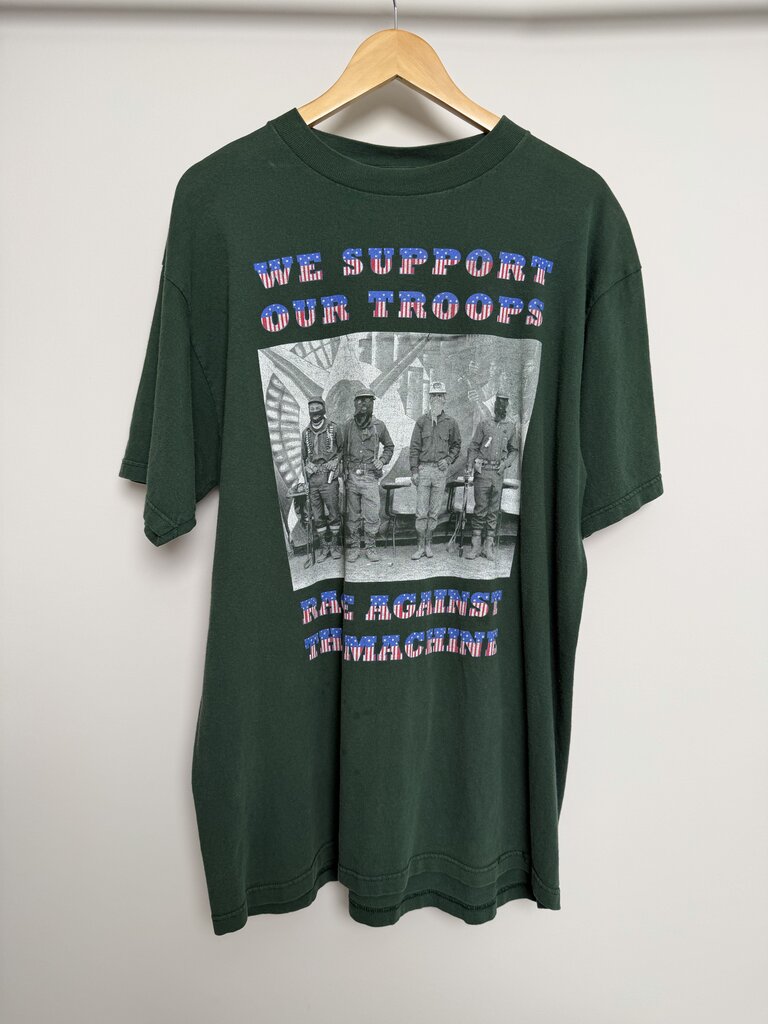 90s We Support The Troops Rage Against Machine Tee size XL