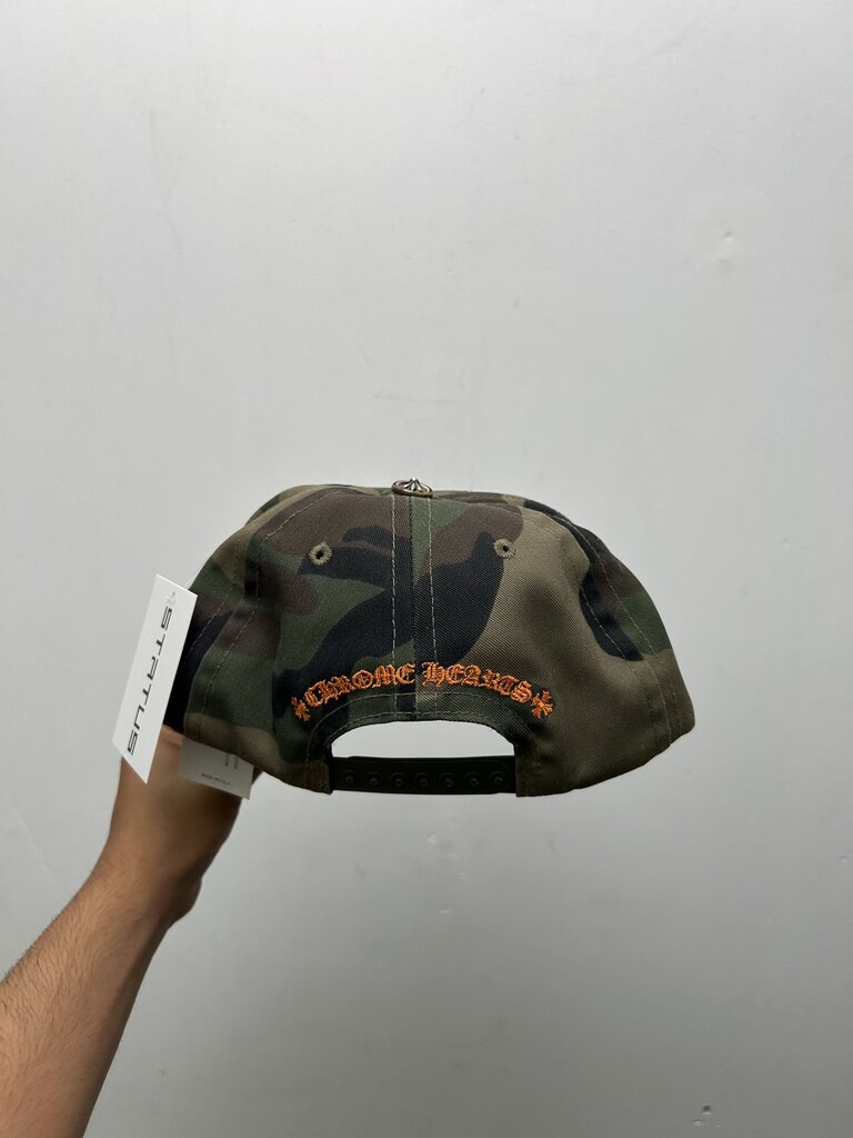 Preowned Chrome Hearts CH Camo Hat