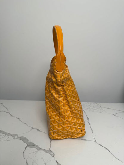 Preowned Goyard Boheme Yellow Hobo Bag