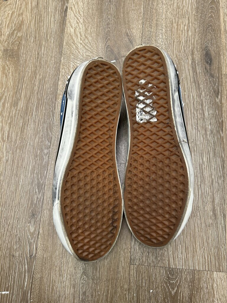 Preowned Vans Pearlized Navy White sz.10.5