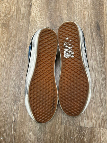 Preowned Vans Pearlized Navy White sz.10.5