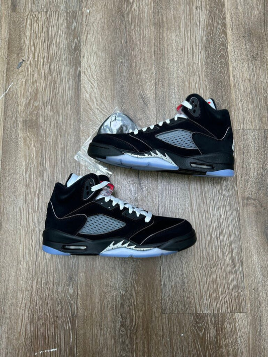 New Jordan 5 Black Metallic Reimagined sz.6y