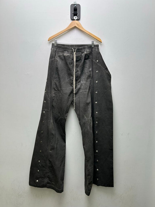 Preowned Rick Owens DRKSHDW Overdyed Wax Pusher Denim sz.L