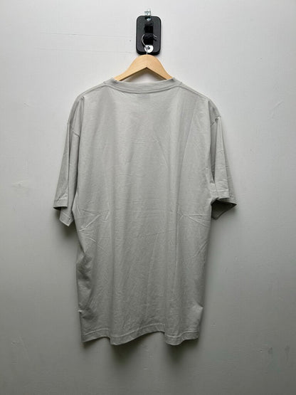 Preowned Balenciaga Grey 520 Barcode Tee Sz.Medium