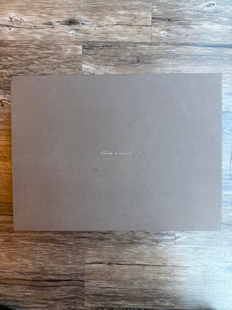 Preowned Rick Owens Burgundy Mohair size 44