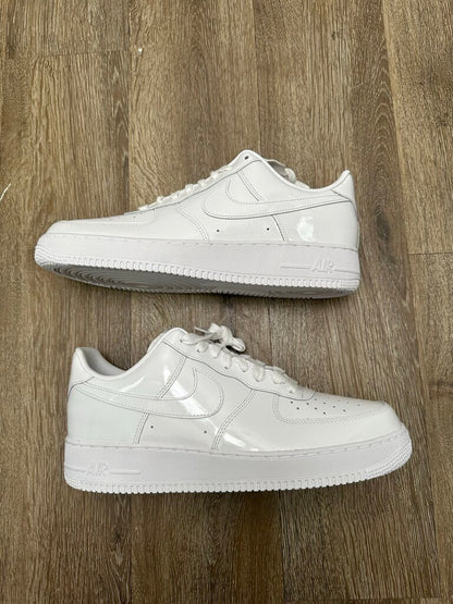 New Nike AF1 White Patent Sz.12