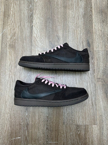 Preowned Jordan 1 Low Travis Scott Velvet Brown Sz.11.5