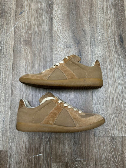 Preowned Margiela Tan/Tan Canvas Size 42