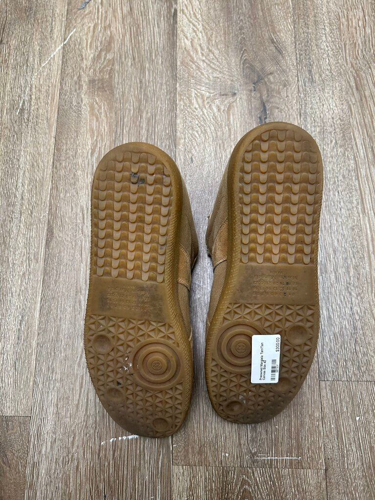Preowned Margiela Tan/Tan Canvas Size 42