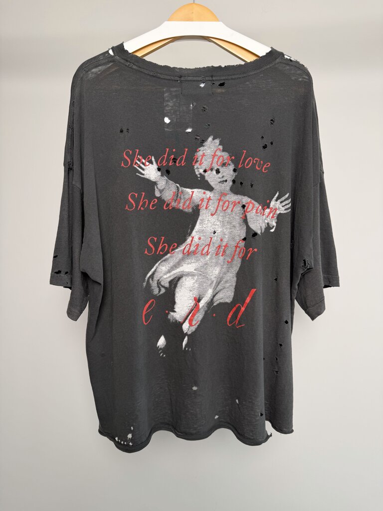 New ERD Well of Loneliness Black Tee size XL