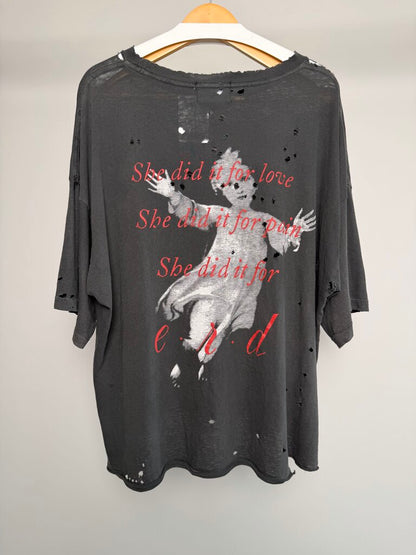 New ERD Well of Loneliness Black Tee size XL