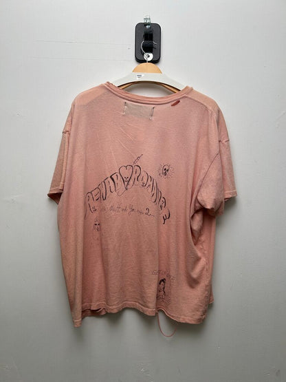 Preowned Paly Pink EZ Does It Tee Size Large