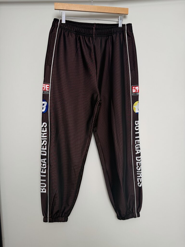 New Bottega Desires Racing Nylon Sweats Sz. XL