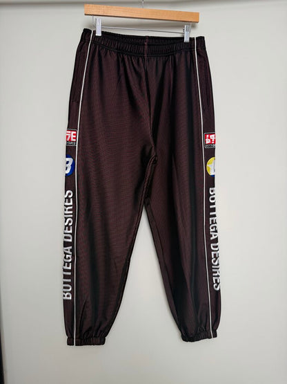 New Bottega Desires Racing Nylon Sweats Sz. XL