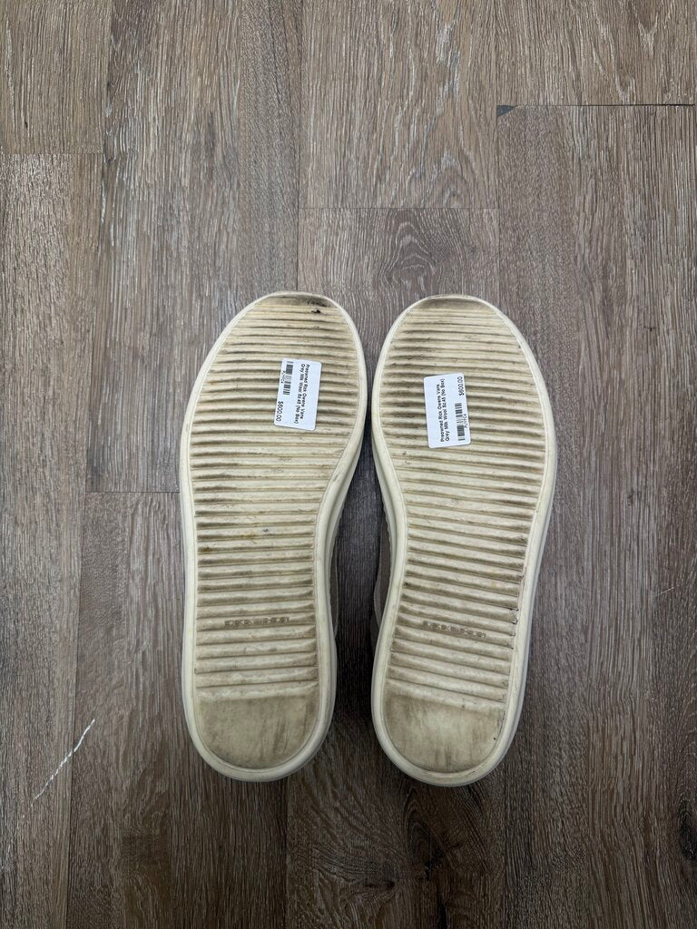 Preowned Rick Owens Vans Grey Milk Wool Sz.45 (No Box)