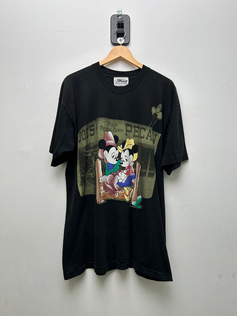 2000's Mickey Minnie Cowboy Tee Size XXL
