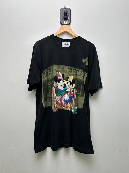 2000's Mickey Minnie Cowboy Tee Size XXL