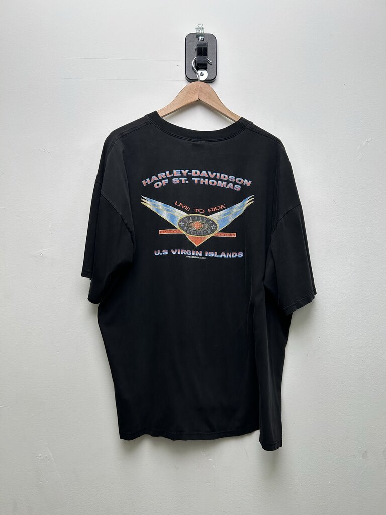 2003 Harley Davidson St. Thomas Virgin Islands tee Size XXL