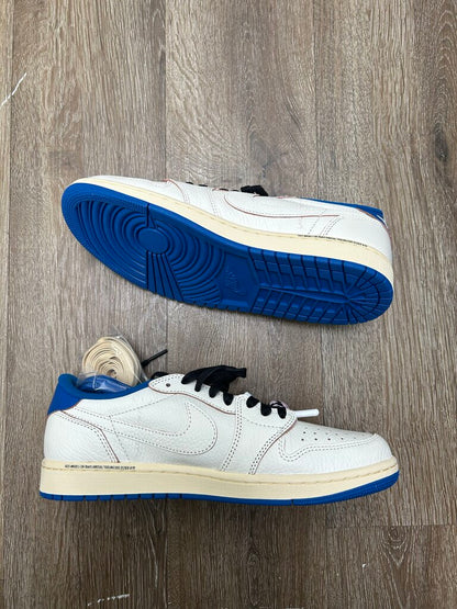 New Jordan 1 Low Travis Scott Fragment Sail Size 9.5
