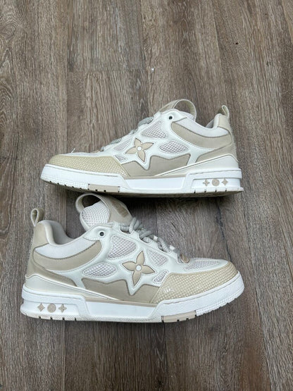 Preowned Louis Vuitton Skate Cream Size 10Lv (12M)