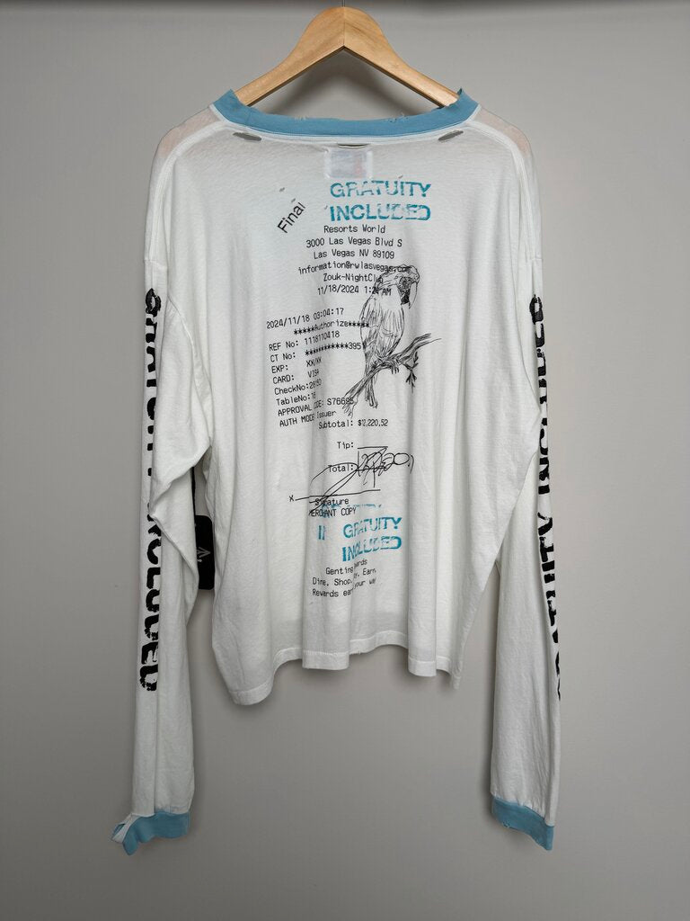 New HMDD Wringer Gratuity L/S Sz. XL