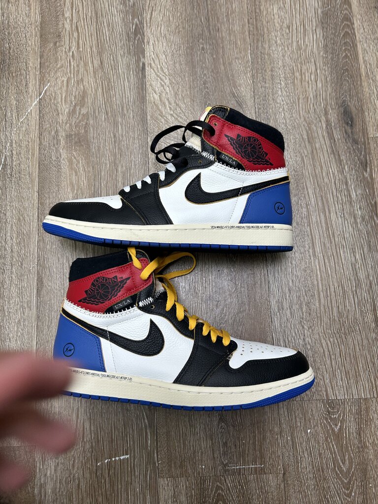 Preowned Jordan 1 Union fragment Size 10.5