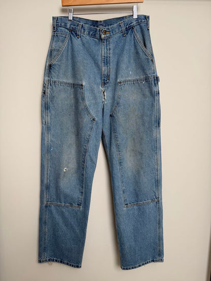 Vintage Carhartt Double Knee Lightwash size 36