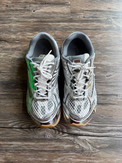 Preowned Bottega Orbit Metallic white size 44