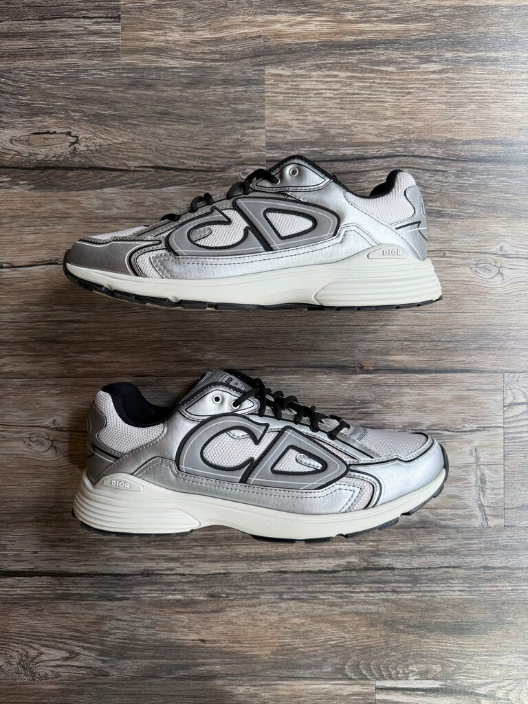 Preowned Dior B30 Silver Black size 46(no box)