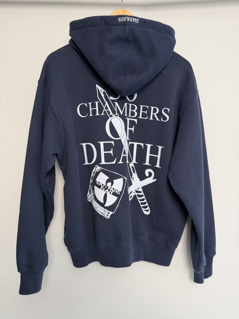 New Supreme Wutang 36 Chambers Hoodie Sz. S
