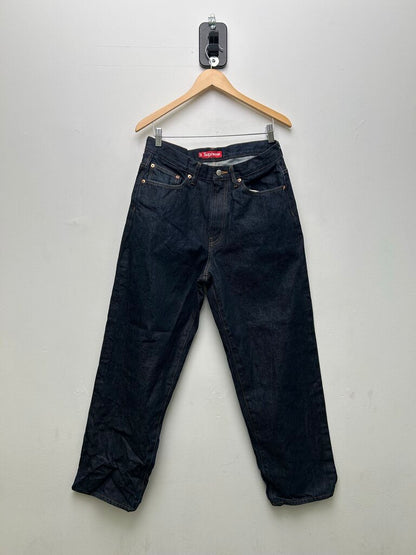 Preowned Supreme Raw New York Raw Baggy Skate Denim Size 30